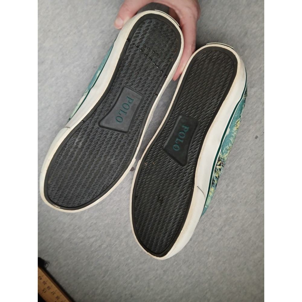 Ralph Lauren Shoes 9 D Thornton III Sailor Comfort Casual Boat Yacht Preppy Grey - Picture 10 of 11